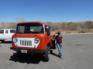 Chris and his awesome truck